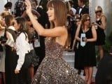 Olivia Wilde stole the show in a sparkly Marchesa gown 